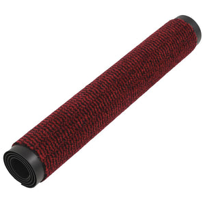 vidaXL Dirt Trapper Mats 2 pcs. Rectangular Tufted 40x60 cm Red