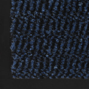 vidaXL Dirt Trapper Mats 2 pcs. Rectangular Tufted 40x60 cm Blue