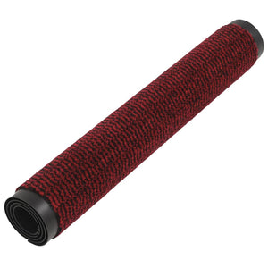 vidaXL Dirt Trapper Mats 2 pcs. Rectangular Tufted 60x90 cm Red