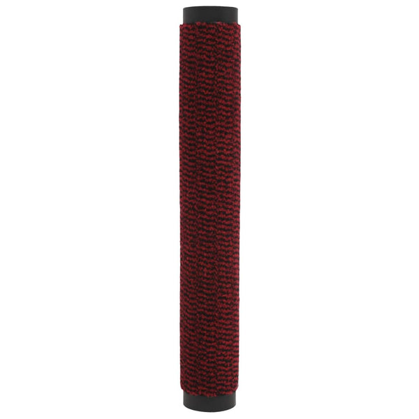 vidaXL Dirt Trapper Mats 2 pcs. Rectangular Tufted 60x90 cm Red