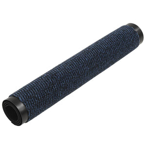 vidaXL Dirt Trapper Mats 2 pcs. Rectangular Tufted 60x90 cm Blue