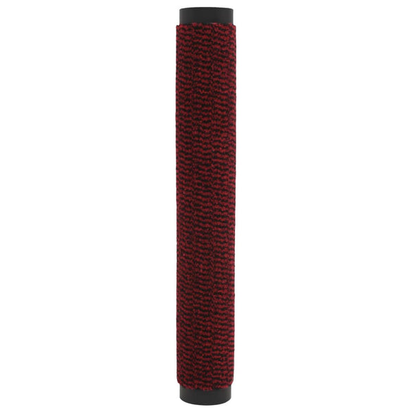 vidaXL Dirt Trapper Mats 2 pcs. Rectangular Tufted 80x120cm Red