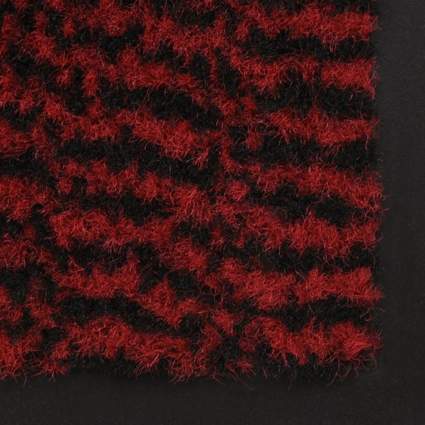 vidaXL Dirt Trapper Mats 2 pcs. Rectangular Tufted 80x120cm Red