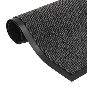 vidaXL Dirt Trapper Mats 2 pcs. Rectangular Tufted 90x150cm Anthracite