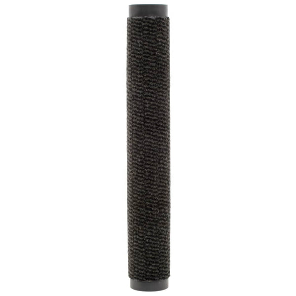 vidaXL Dirt Trapper Mats 2 pcs. Rectangular Tufted 90x150cm Black