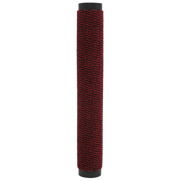 vidaXL Dirt Trapper Mats 2 pcs. Rectangular Tufted 90x150cm Red