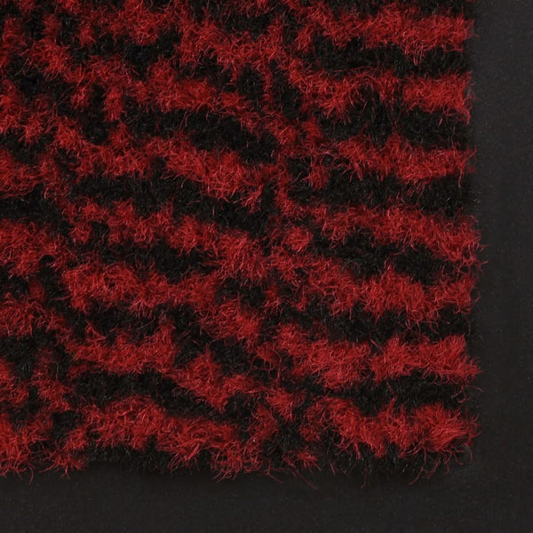 vidaXL Dirt Trapper Mats 2 pcs. Rectangular Tufted 90x150cm Red