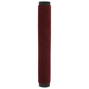 vidaXL Dirt Trapper Mats 2 pcs. Rectangular Tufted 120x180cm Red