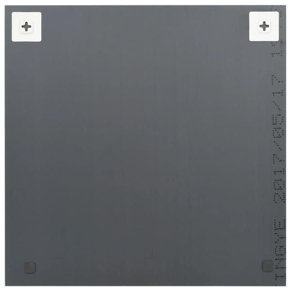 vidaXL Wall Mirror 2 pcs. 50x50 cm Square Glass