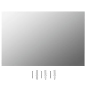 vidaXL Wall Mirror 2 pcs. 60 x 40 cm Rectangular Glass