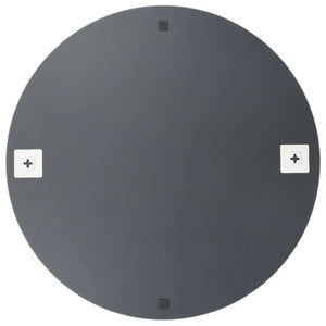vidaXL Wall Mirror 2 pcs. 60 cm Round Glass