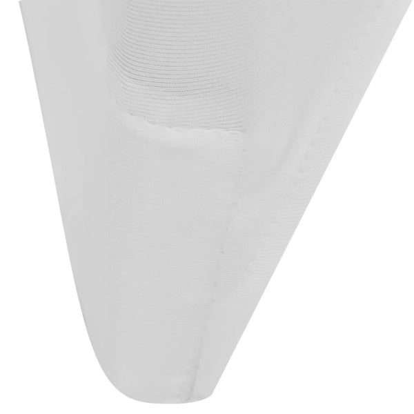 vidaXL Stretch Chair Covers White 18 pcs.
