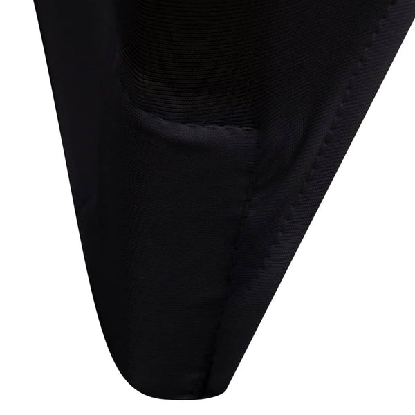 vidaXL Stretch Chair Covers Black 18 pcs.