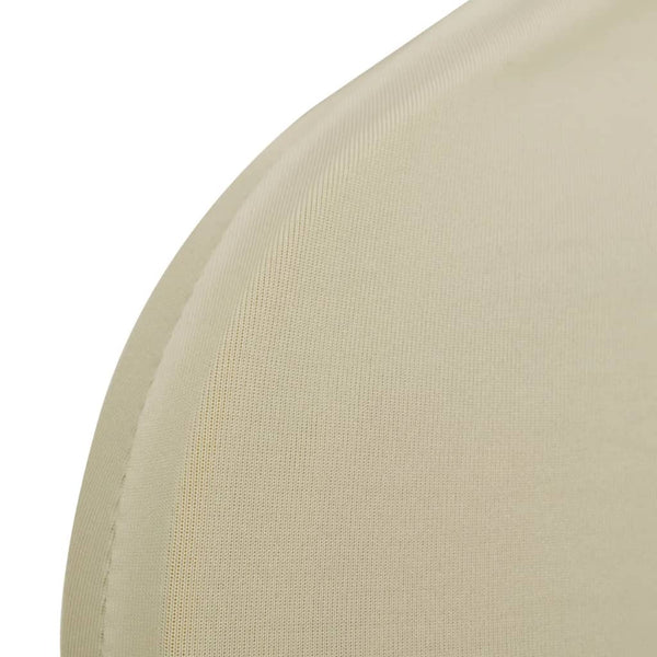 vidaXL Stretch Chair Covers Cream 24 pcs.