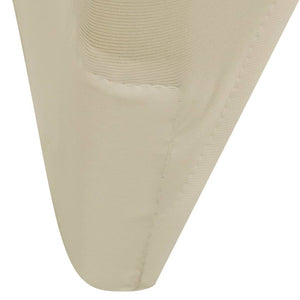vidaXL Stretch Chair Covers Cream 30 pcs.