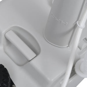 vidaXL Portable Camping Hand Wash Basin Grey 20 L