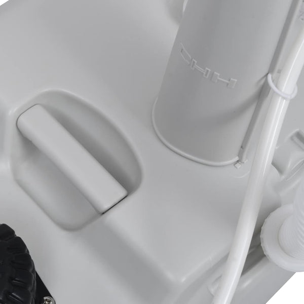 vidaXL Portable Camping Hand Wash Basin Grey 20 L