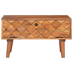 vidaXL Coffee table 68 x 68 x 38 cm Solid acacia wood