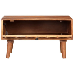 vidaXL Coffee table 68 x 68 x 38 cm Solid acacia wood