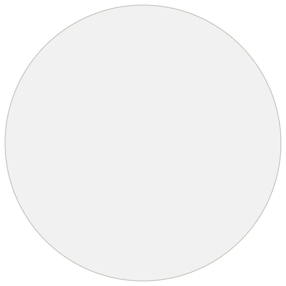 vidaXL Table Protector Matte Ø 80 cm 1.6 mm PVC