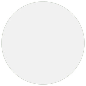 vidaXL Table Protector Matte Ø 80 cm 1.6 mm PVC