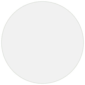 vidaXL Table Protector Matte Ø 90 cm 2 mm PVC