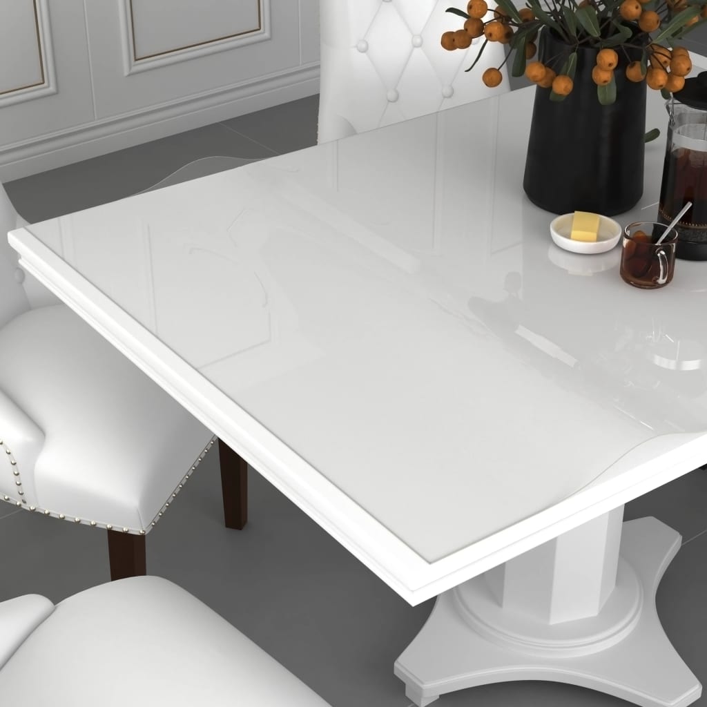 vidaXL Table Protector Transparent 100x60 cm 1.6 mm PVC