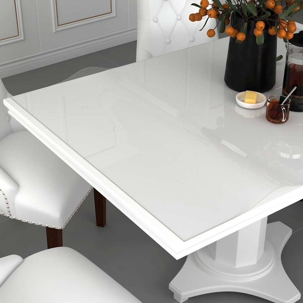vidaXL Transparent Table Film 120x60 cm 1.6 mm PVC