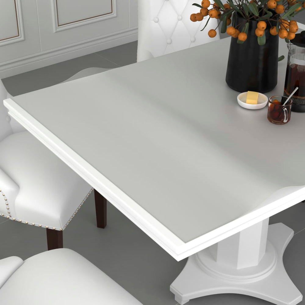 vidaXL Table Protector Matte 140x90 cm 1.6 mm PVC