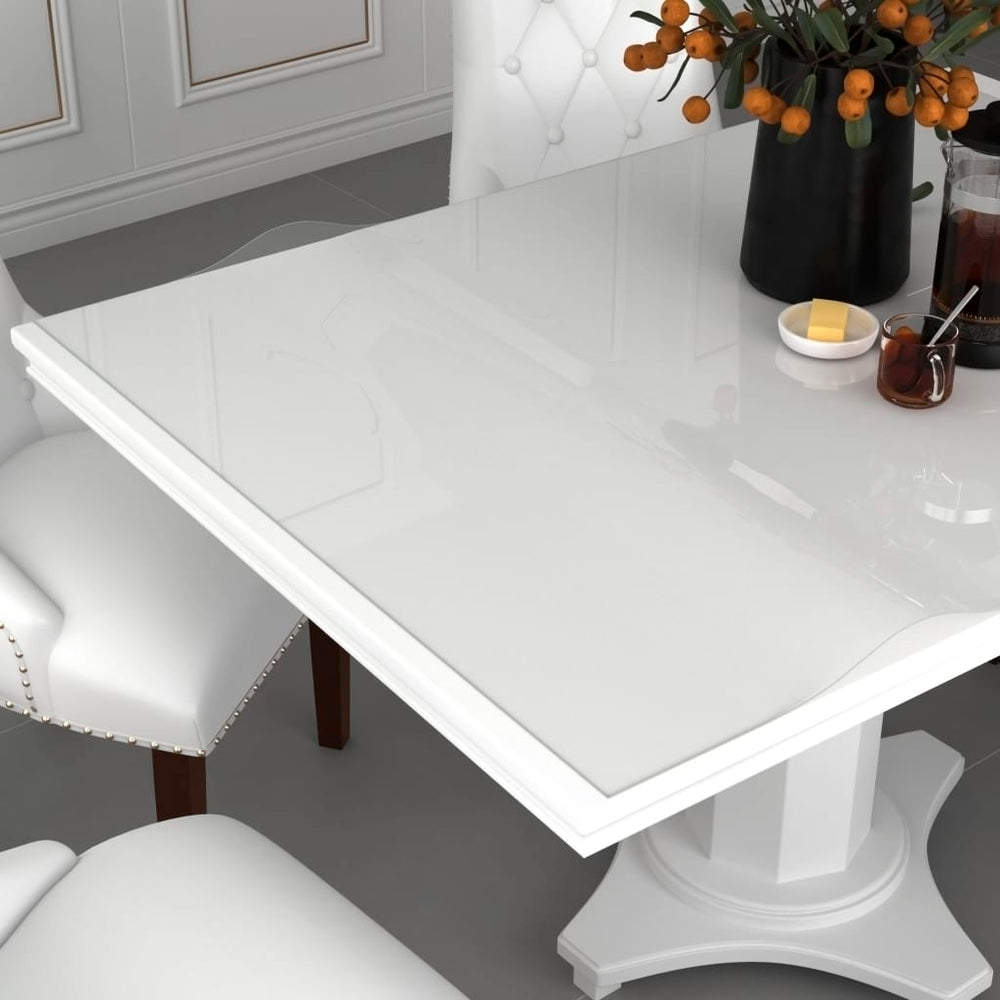 vidaXL Table Protector Transparent 80x80 cm 1.6 mm PVC