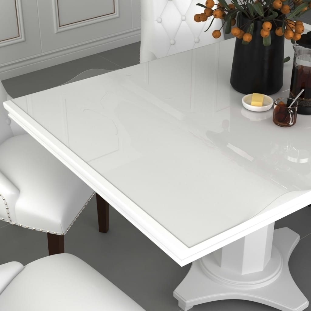 vidaXL Transparent Table Protector 90x90 cm 1.6 mm PVC