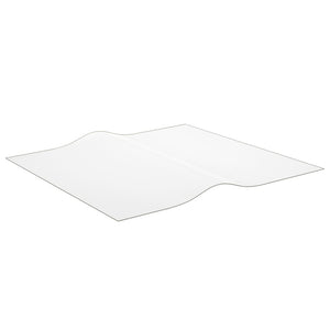 vidaXL Table Cover Matt 90x90 cm 1.6 mm PVC