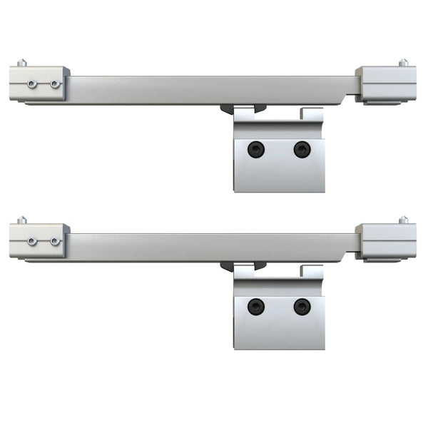 vidaXL Sliding Door with Soft Close ESG Glass and Aluminium 76x205 cm