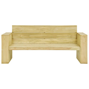 vidaXL 3-Piece Garden Lounge Set Impregnated Pinewood
