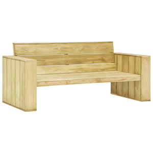 vidaXL 2-Piece Garden Lounge Set Impregnated Pinewood