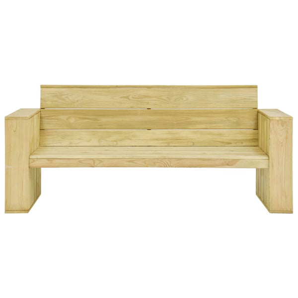 vidaXL 2-Piece Garden Lounge Set Impregnated Pinewood