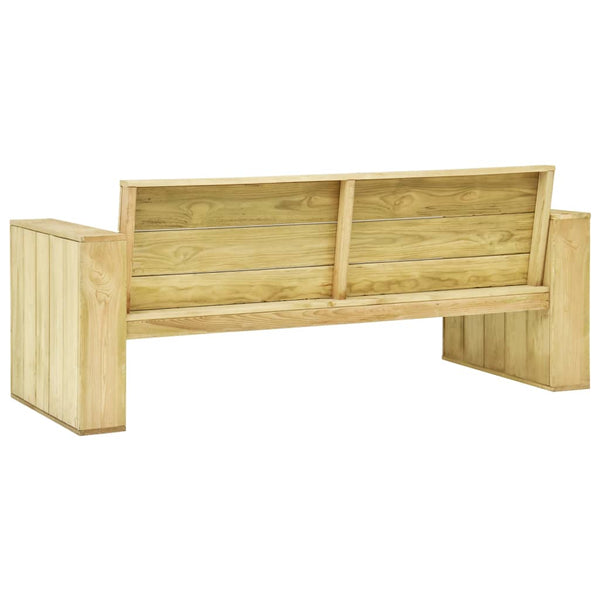 vidaXL 4-piece Garden Lounge Set Impregnated Pinewood