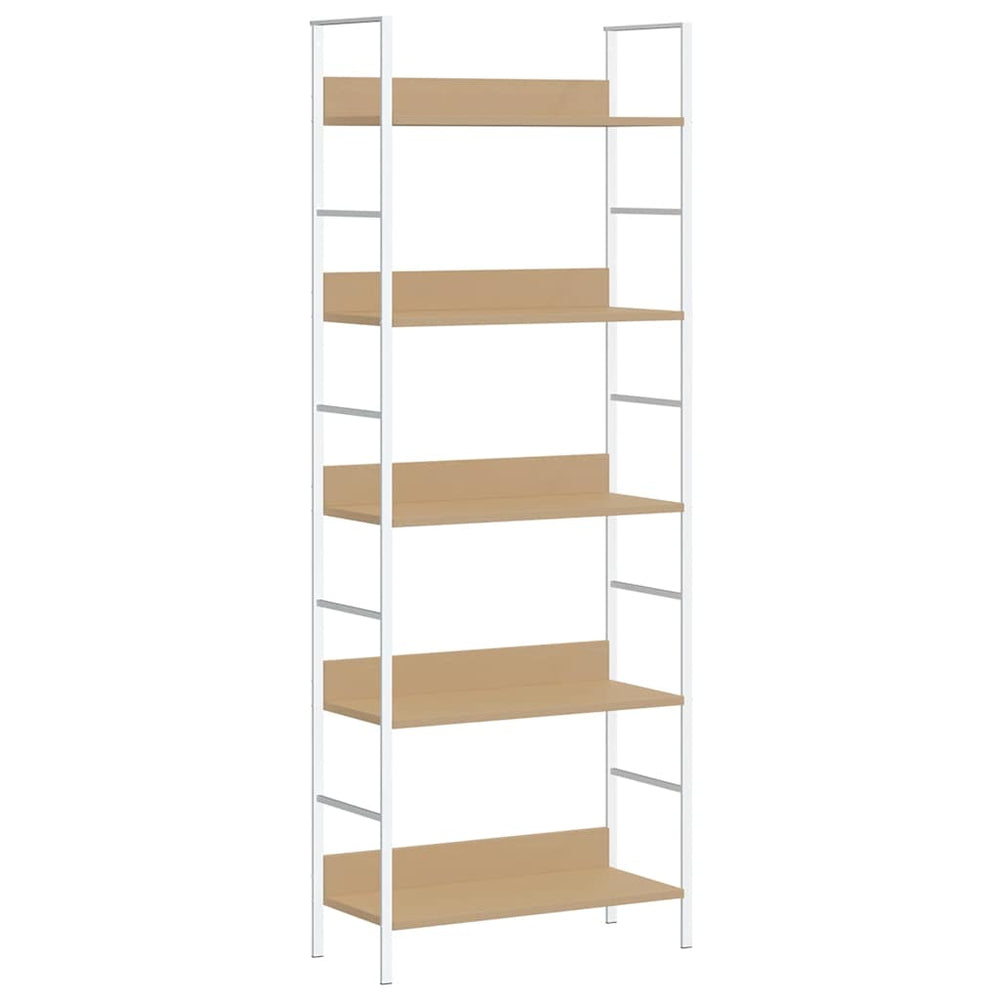 vidaXL Bookshelf 5 Shelves Oak 60x27.6x158.5 cm Engineered Wood