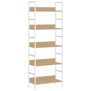 vidaXL Bookshelf 5 Shelves Oak 60x27.6x158.5 cm Engineered Wood