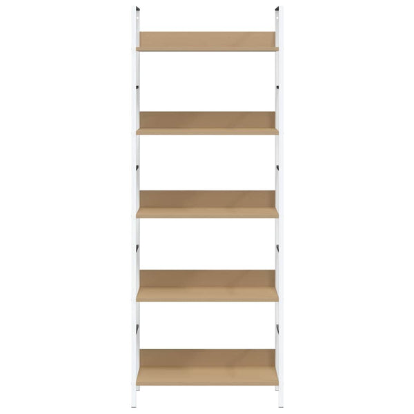 vidaXL Bookshelf 5 Shelves Oak 60x27.6x158.5 cm Engineered Wood