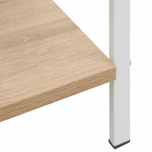 vidaXL Bookshelf 5 Shelves Oak 60x27.6x158.5 cm Engineered Wood