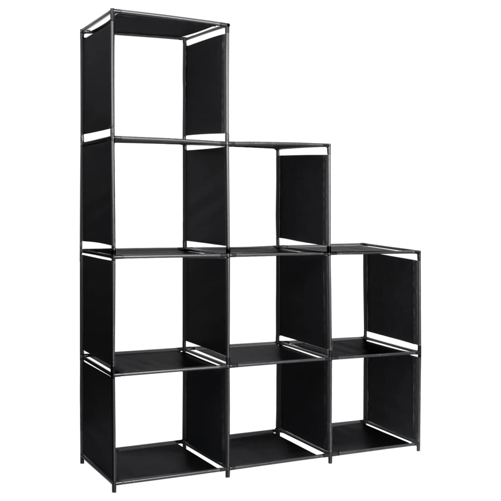 vidaXL Tiered Shelf 130×45×170 cm Fabric