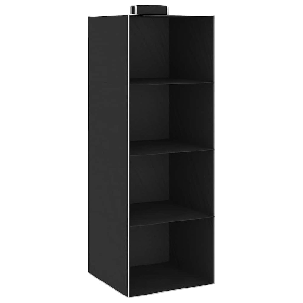vidaXL Hanging Closet Organizer 2 pcs with 4 Compartments Fabric