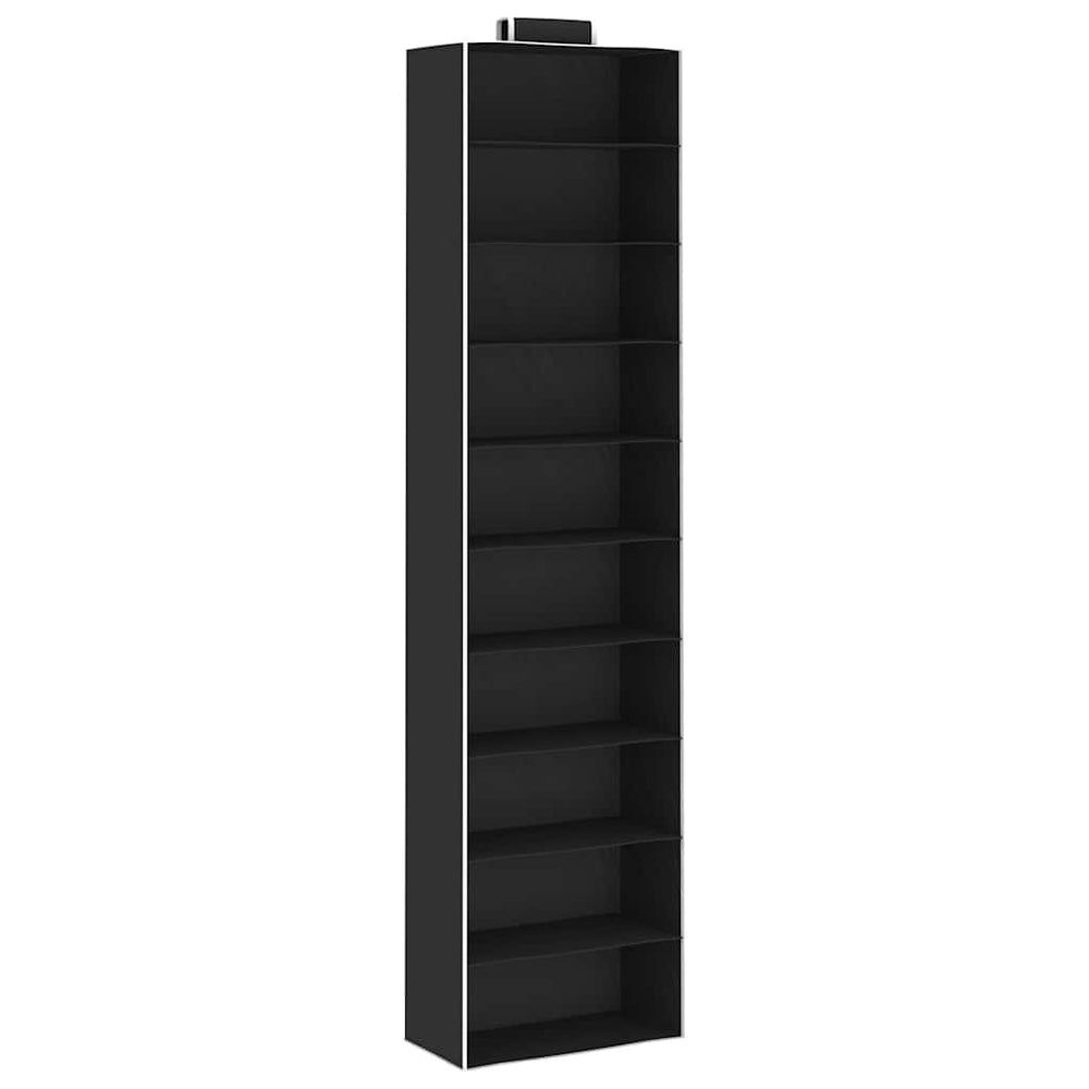 vidaXL Hanging Organiser for Wardrobes 2 pcs with 10 Compartments Fabric
