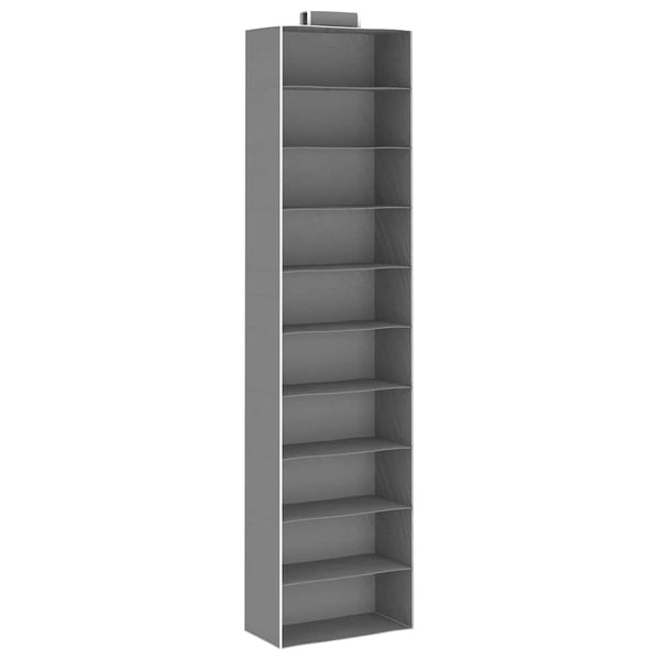vidaXL Hanging Cabinet Storage Organizers 2 pcs. with 10 Compartments Fabric