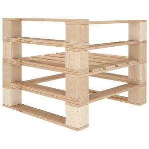 vidaXL Garden Pallet Sofa 4-Seater Wood