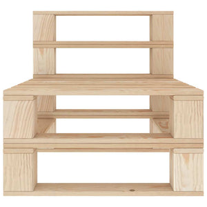 vidaXL Garden Pallet Sofa 4-Seater Wood