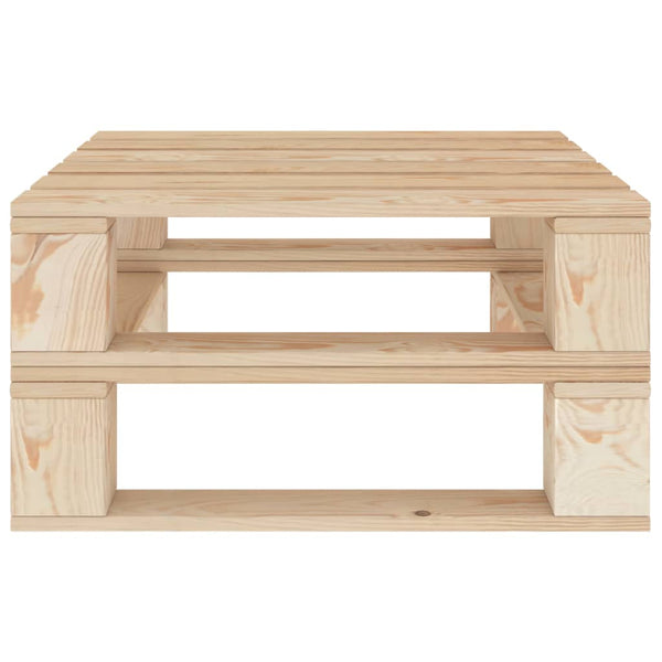 vidaXL 6-Piece Pallet Garden Lounge Set Wood