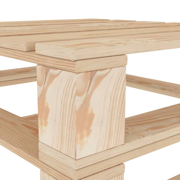 vidaXL 6-Piece Pallet Garden Lounge Set Wood
