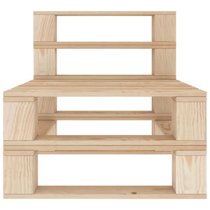 vidaXL 6-Piece Pallet Garden Lounge Set Wood